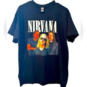 Nirvana Culkin Brothers Graphic T-Shirt Size Large NWOT
